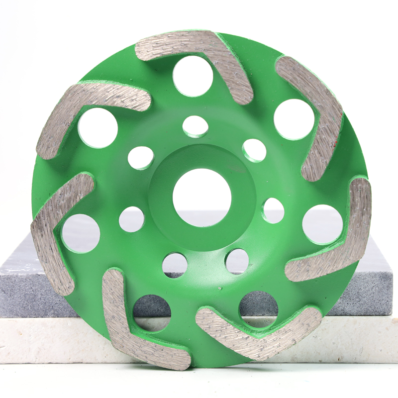 Roda de copo de diamante para polimento de piso de concreto competitivo